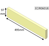 ECIR06018 Parkray Lower Rear Brick  |  Aspect 6 (Non Eco) WOOD